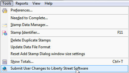 Submit Changes for StampManage